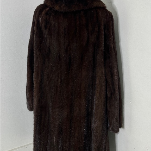 Vintage Graggs Mahogany Mink Real Fur Coat Pristine Shape - Picture 5 of 7